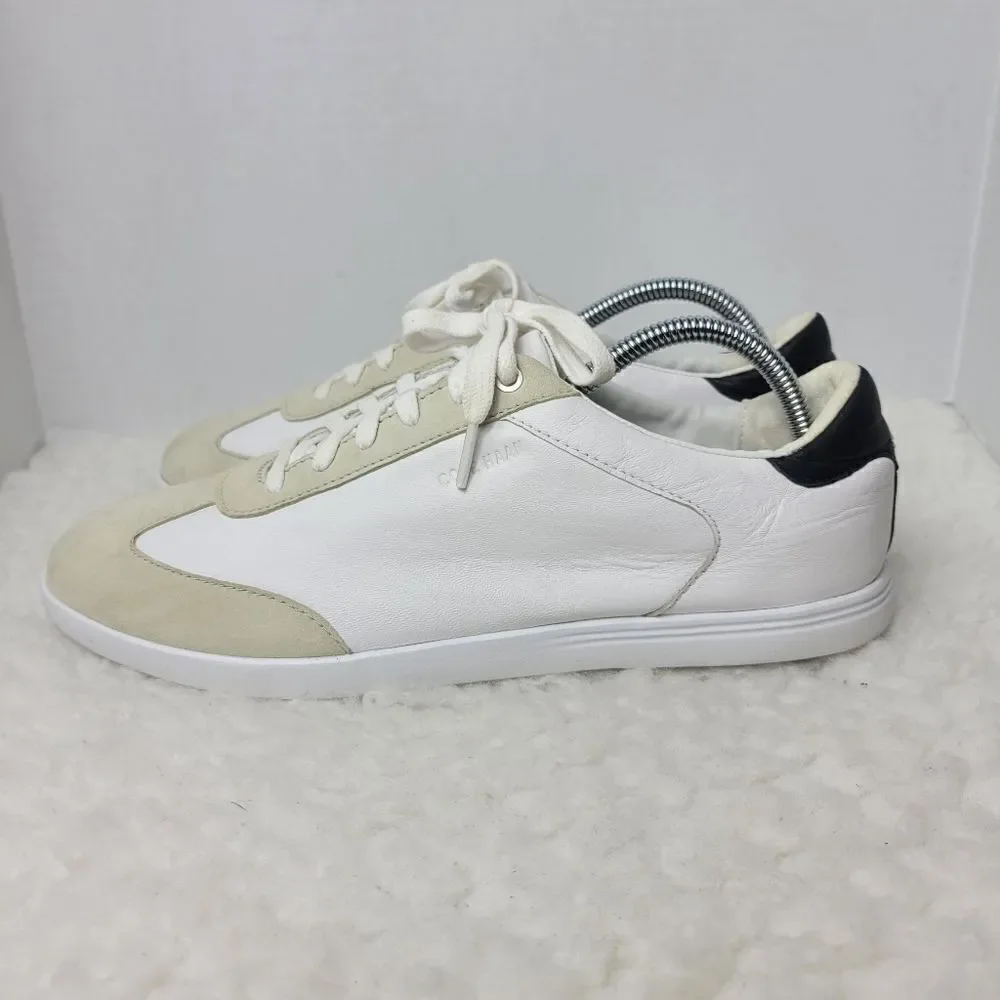 Cole Haan  Grand Cross Turf Womens Size 10 Sneaker White Leather Lace Up G